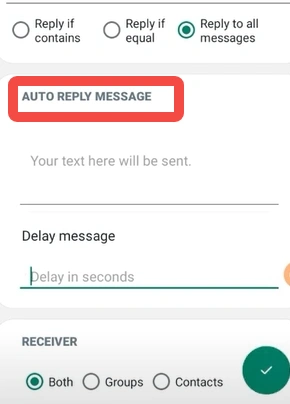 reply message